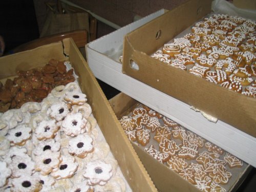 Pečení perníčků - 3.12.2005